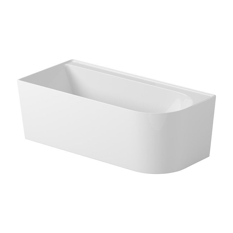 Cersanit Wanna narożna lewa Crea Slim 170x80 cm owalna biały połysk S931-041