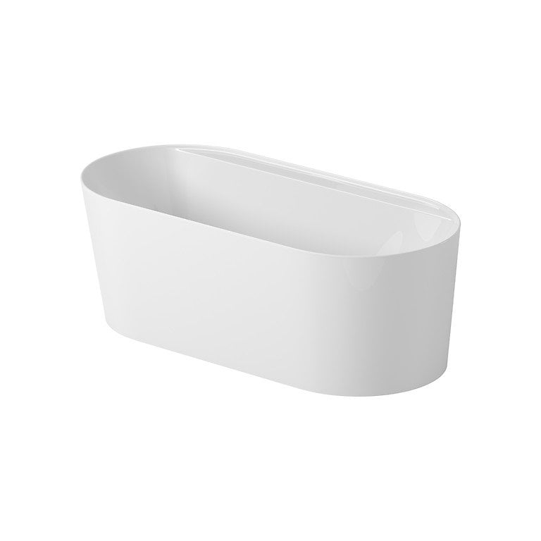 Cersanit Wanna wolnostojąca Crea Slim 170x80 cm owalna biały połysk S931-043