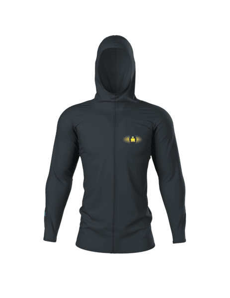 COMPRESSPORT Terniczna bluza biegowa 3D THERMO SEAMLESS HOODIE ZIP IRONMAN 2026 black