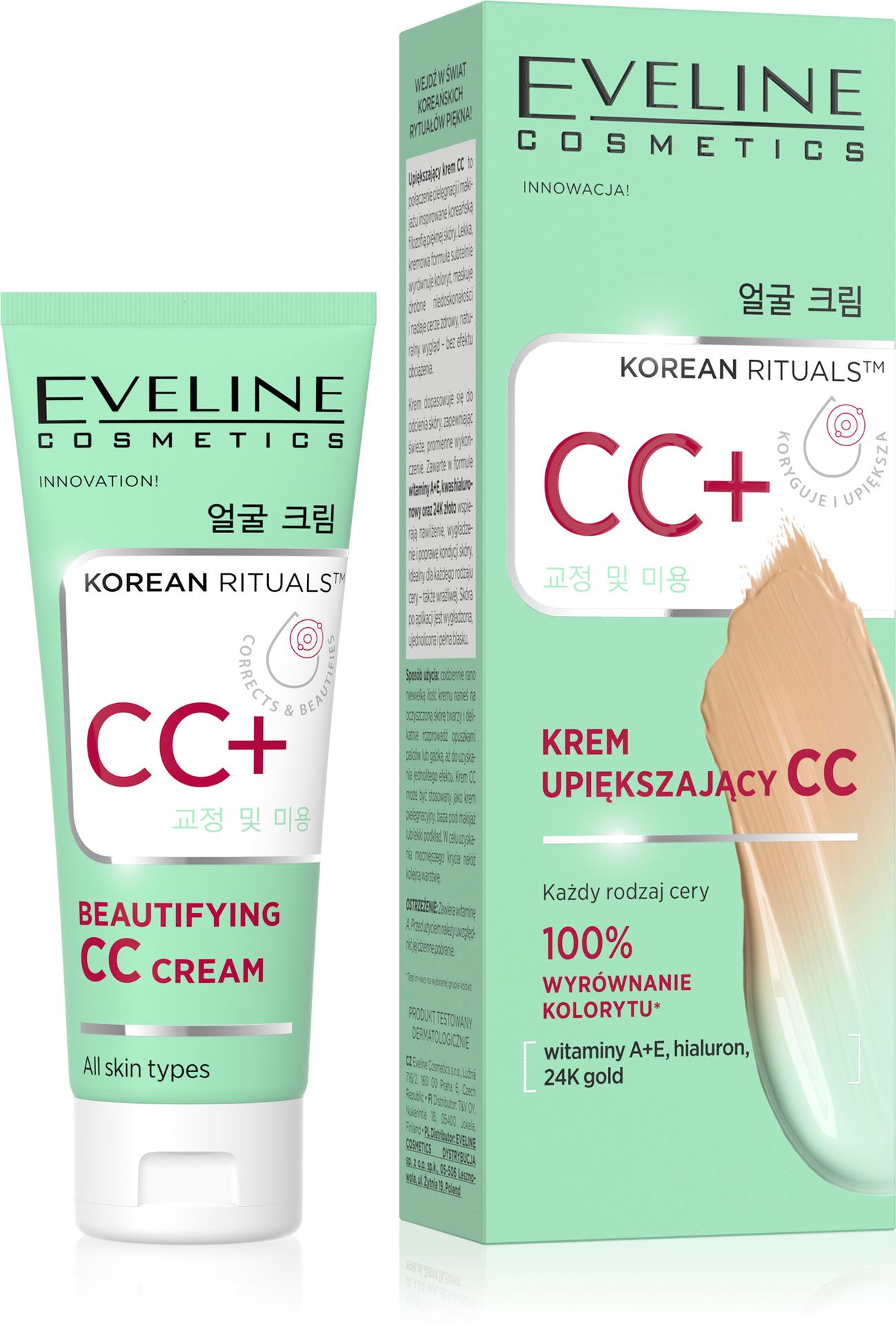 Eveline Korean Rituals Krem Upiększający CC 30ml