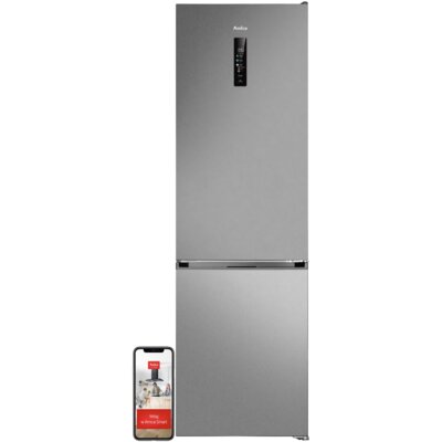 AMICA FK3706.2DFSiC_CX No frost 200cm Jedwabny inox
