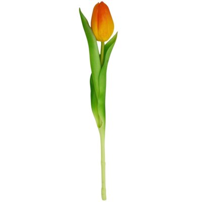 Sztuczny kwiat SASKA GARDEN Tulipan Pomarańczowy
