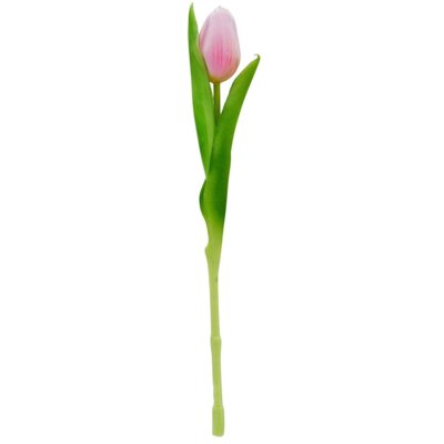 Sztuczny kwiat SASKA GARDEN Tulipan Różowy