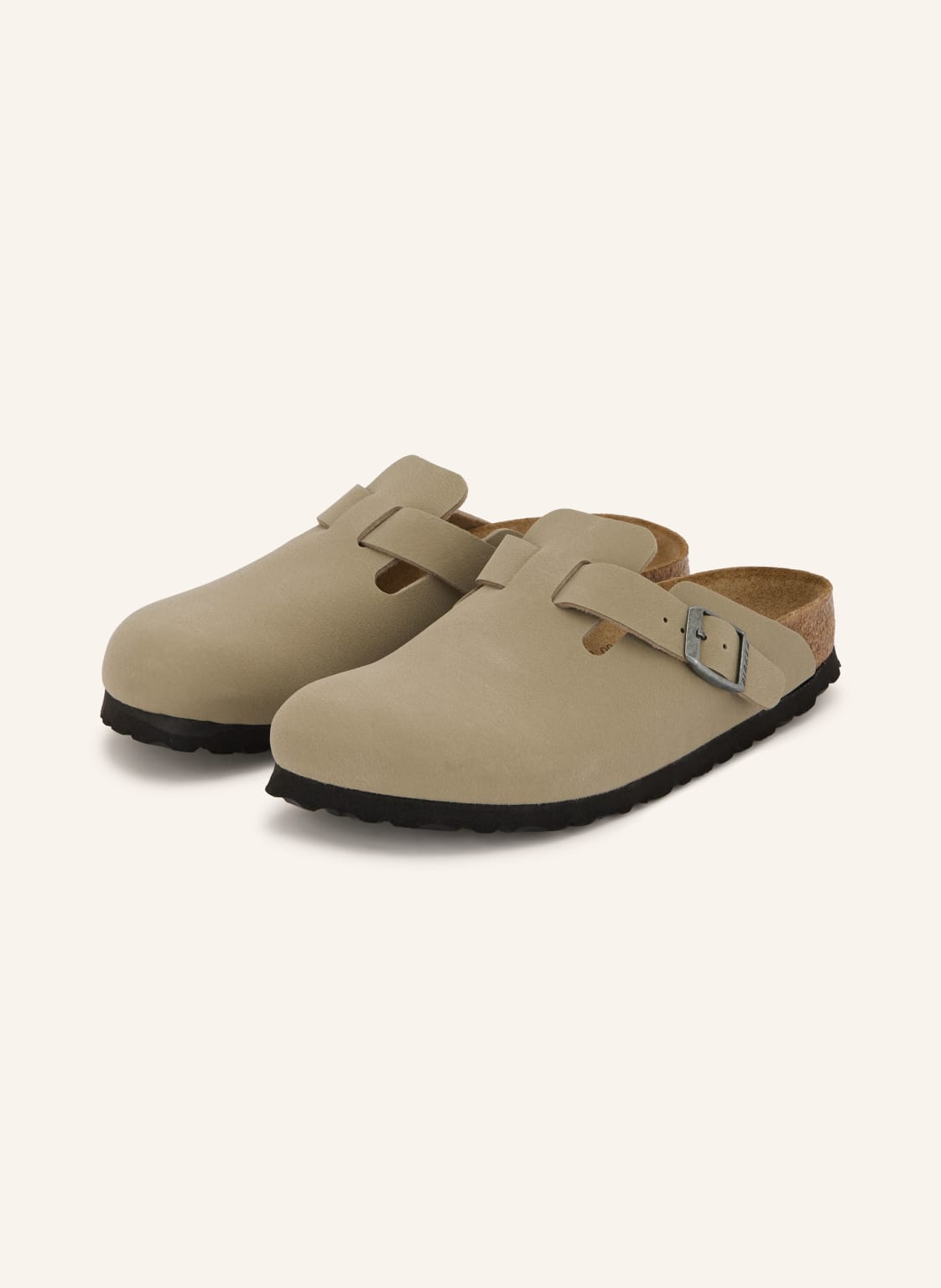 Birkenstock Klapki boston2.0 Kids beige