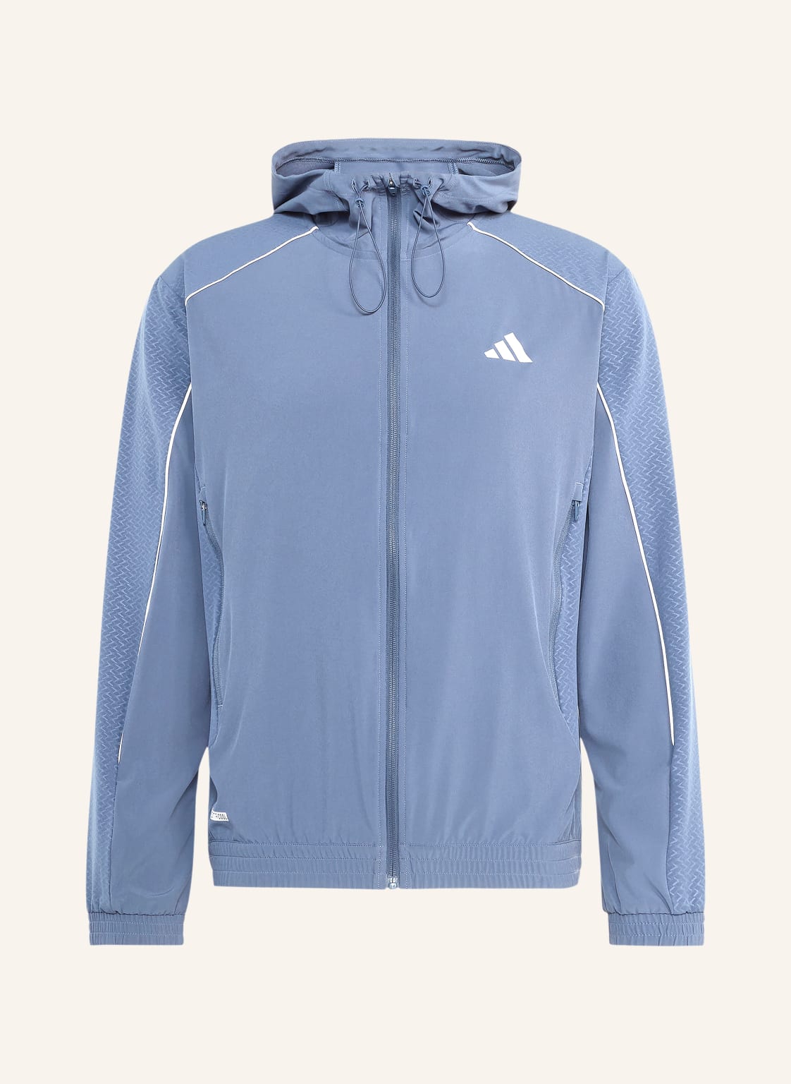 Adidas Kurtka Treningowa Tech App Stop blau