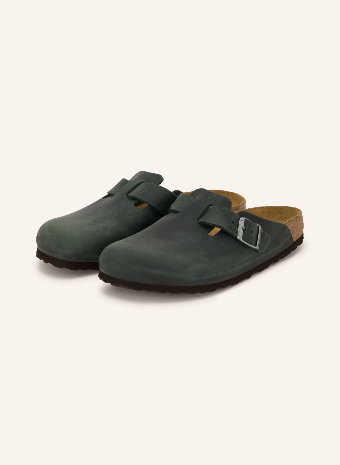 Birkenstock Klapki Boston Bs gruen