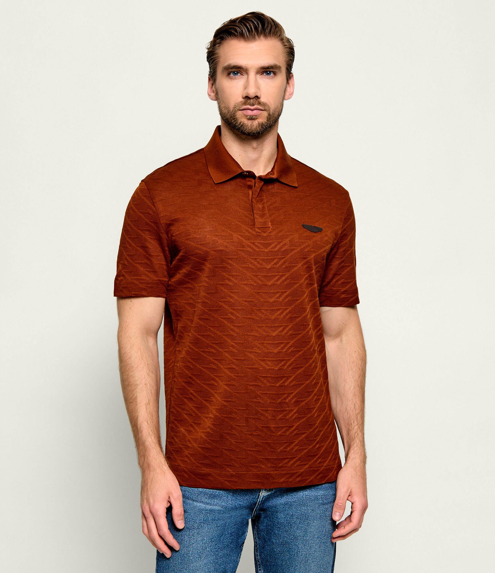 BOSS BLACK Polo C-Prout 180_AM Boss x Aston Martin Regular Fit