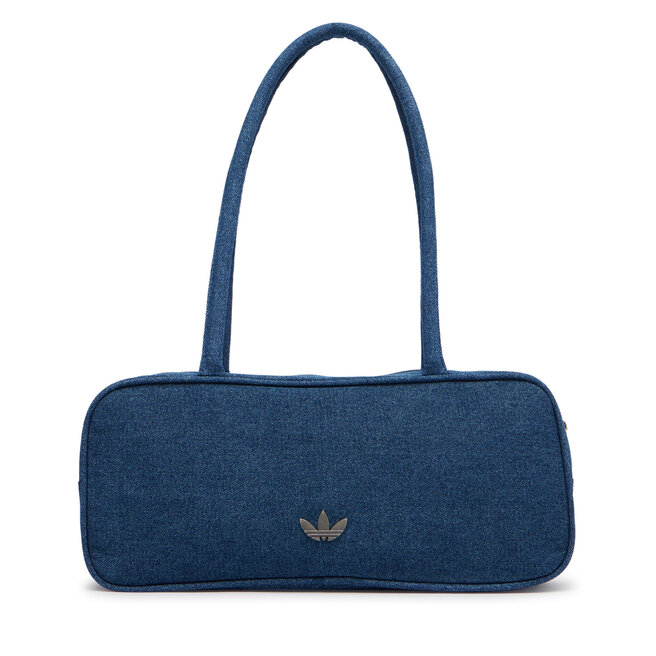 Torebka adidas Adicolor Elongated Airliner Denim Bag KD7875 Niebieski