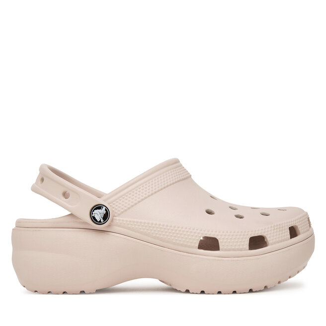 Klapki Crocs Classic Platform Clog 206750 Beżowy