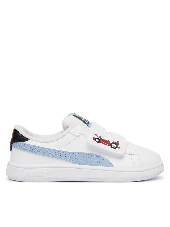 Puma Sneakersy Puma Smash 3.0 Racing Crew V 408386 01 Biały