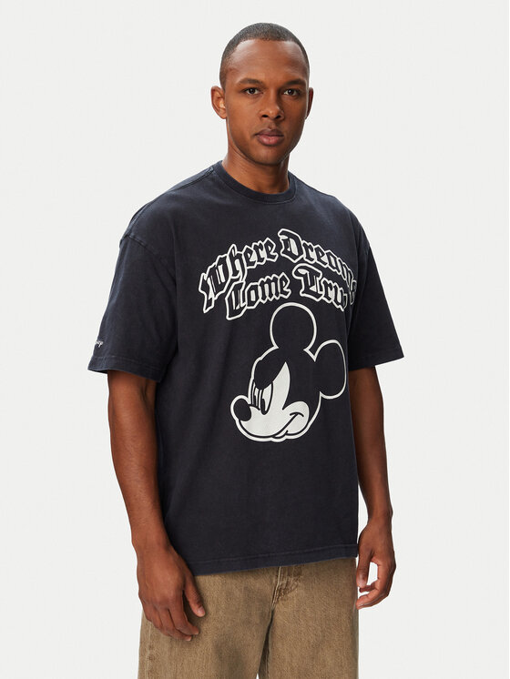 adidas T-Shirt Adidas Disney Mickey Mouse Dreams IA4402 Czarny Loose Fit