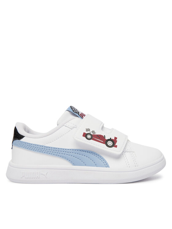 Puma Sneakersy Puma Smash 3.0 Racing Crew V 408385 01 Biały