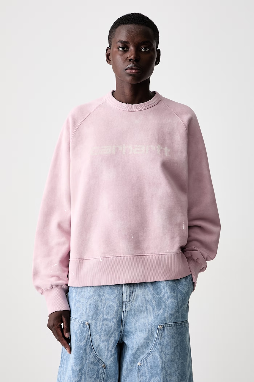 Carhartt WIP W Painter bluza z kapturem bawełniana damska