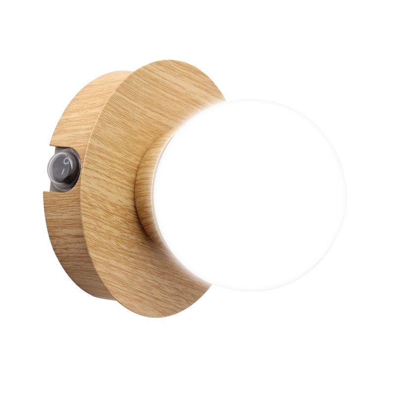 Kinkiet łazienkowy Kapi LED 650 lm 4.3W barwa neutralna drewniany IP44 Inspire