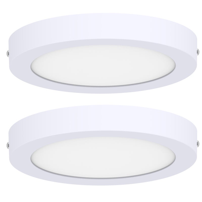 Oprawa natynkowa 2 szt. 1850 lm 22 cm biała LED