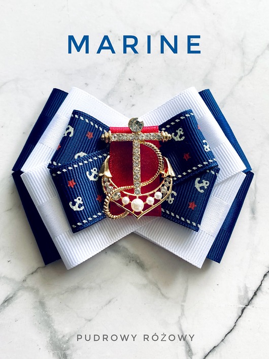 Brosza Marynarska / Żeglarska Kolekcja MARINE NEW