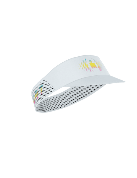 COMPRESSPORT Daszek biegowy PRO RACING VISOR IRONMAN 2026 white