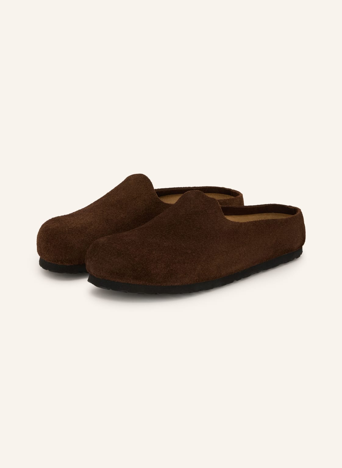 Birkenstock Klapki Amsterdam Wrapped braun