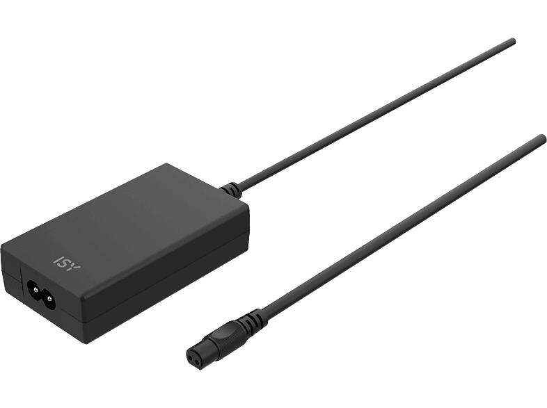 Uniwersalny zasilacz do laptopa ISY IAC-1045 45W Czarny