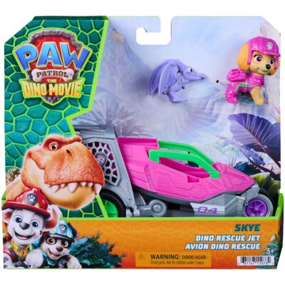 Pojazd SPIN MASTER Psi Patrol Dino Movie Skye 6075758