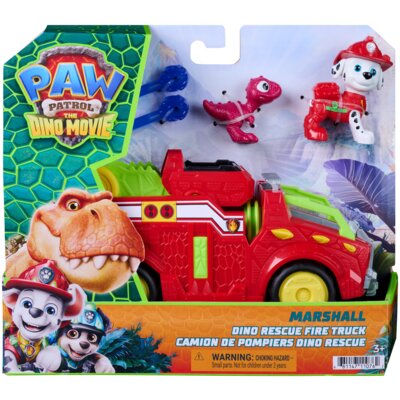 Pojazd SPIN MASTER Psi Patrol Dino Movie Marshall 6075757