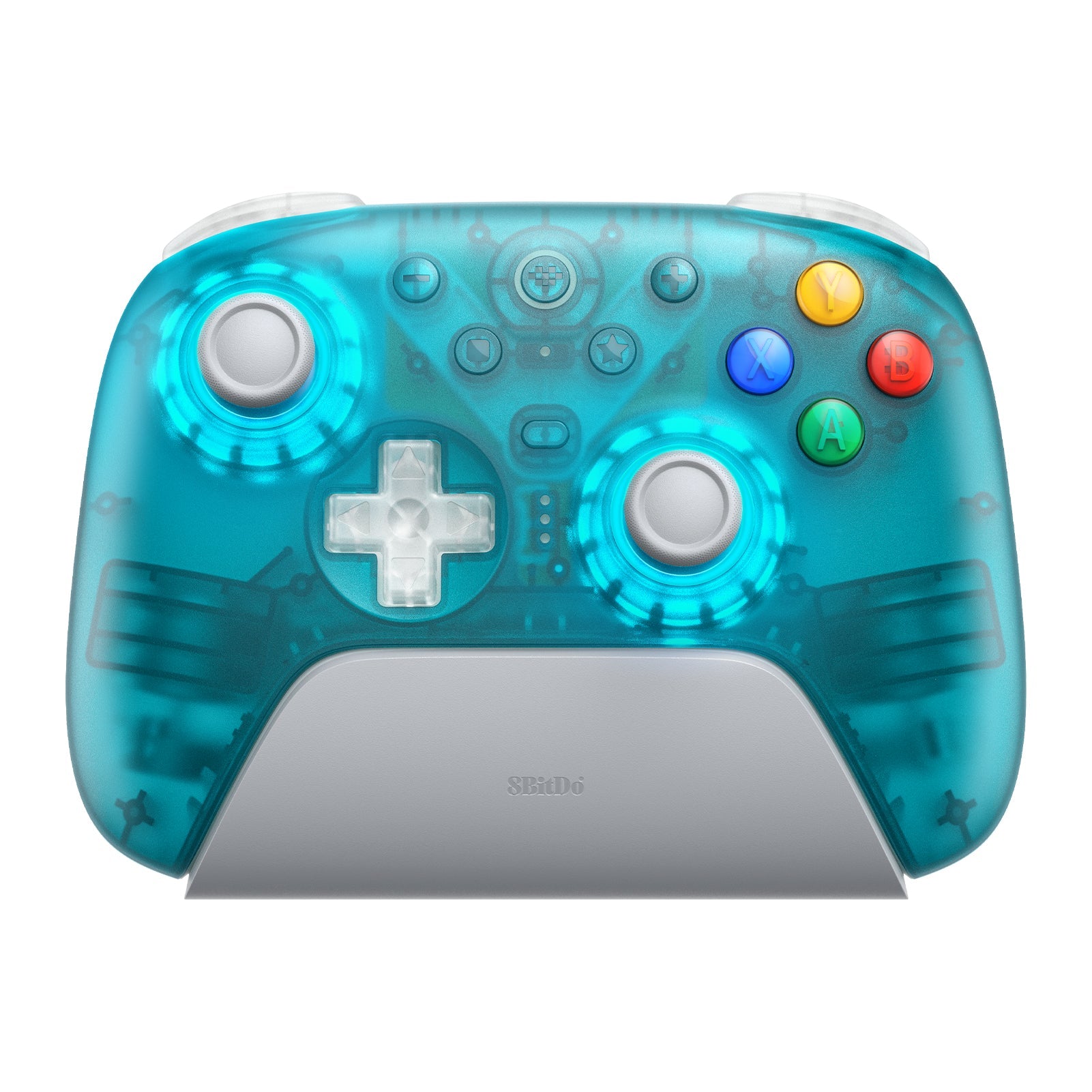 8BitDo - Ultimate 2 Wireless Controller - Clear Blue - Kontroler Bezprzewodowy