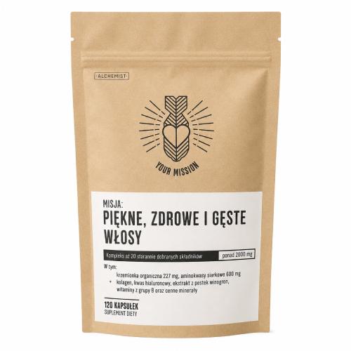Proton Labs Misja: Piękne, Zdrowe i Gęste Włosy! 120 kaps.