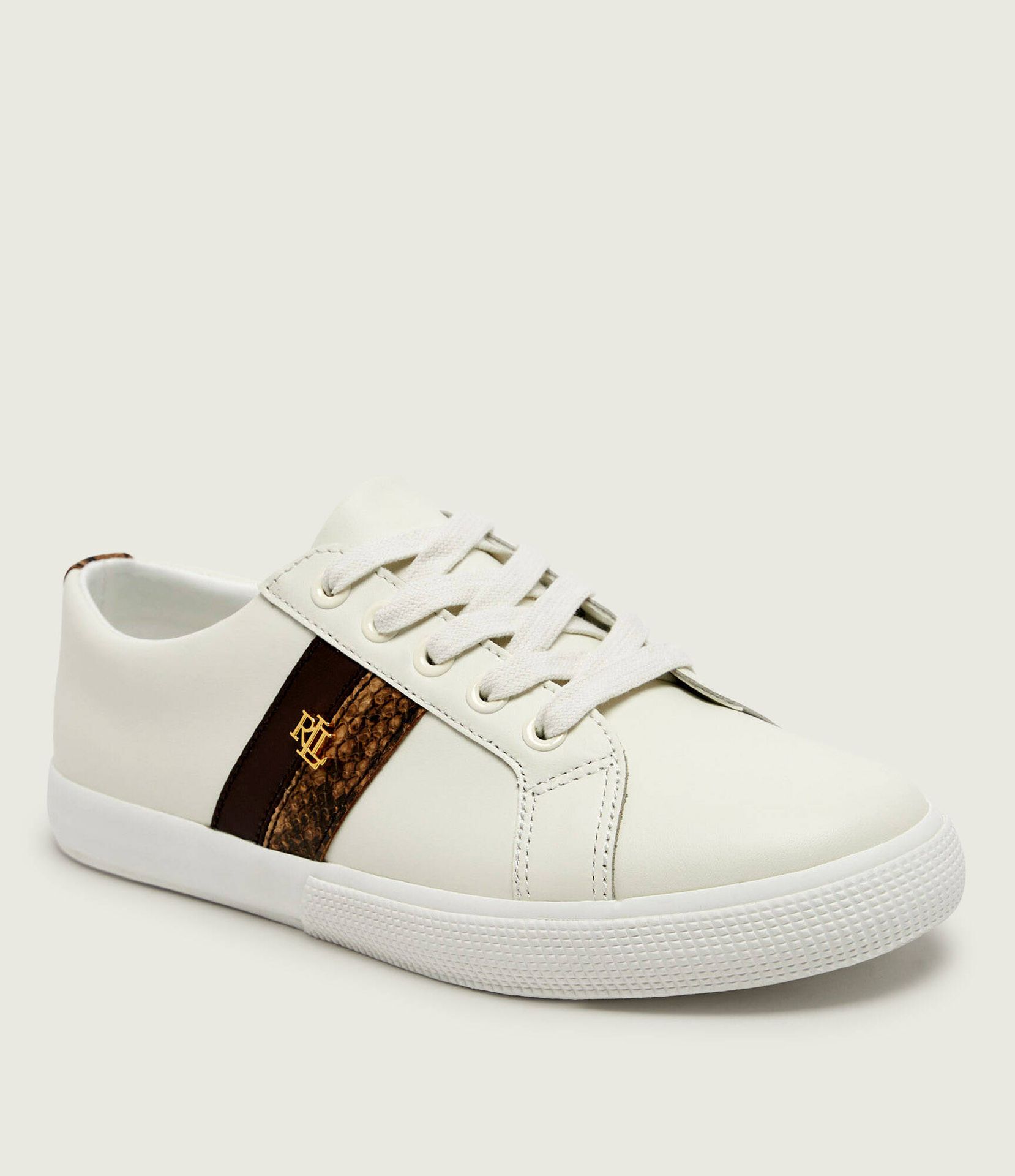 LAUREN RALPH LAUREN Skórzane tenisówki Janson II