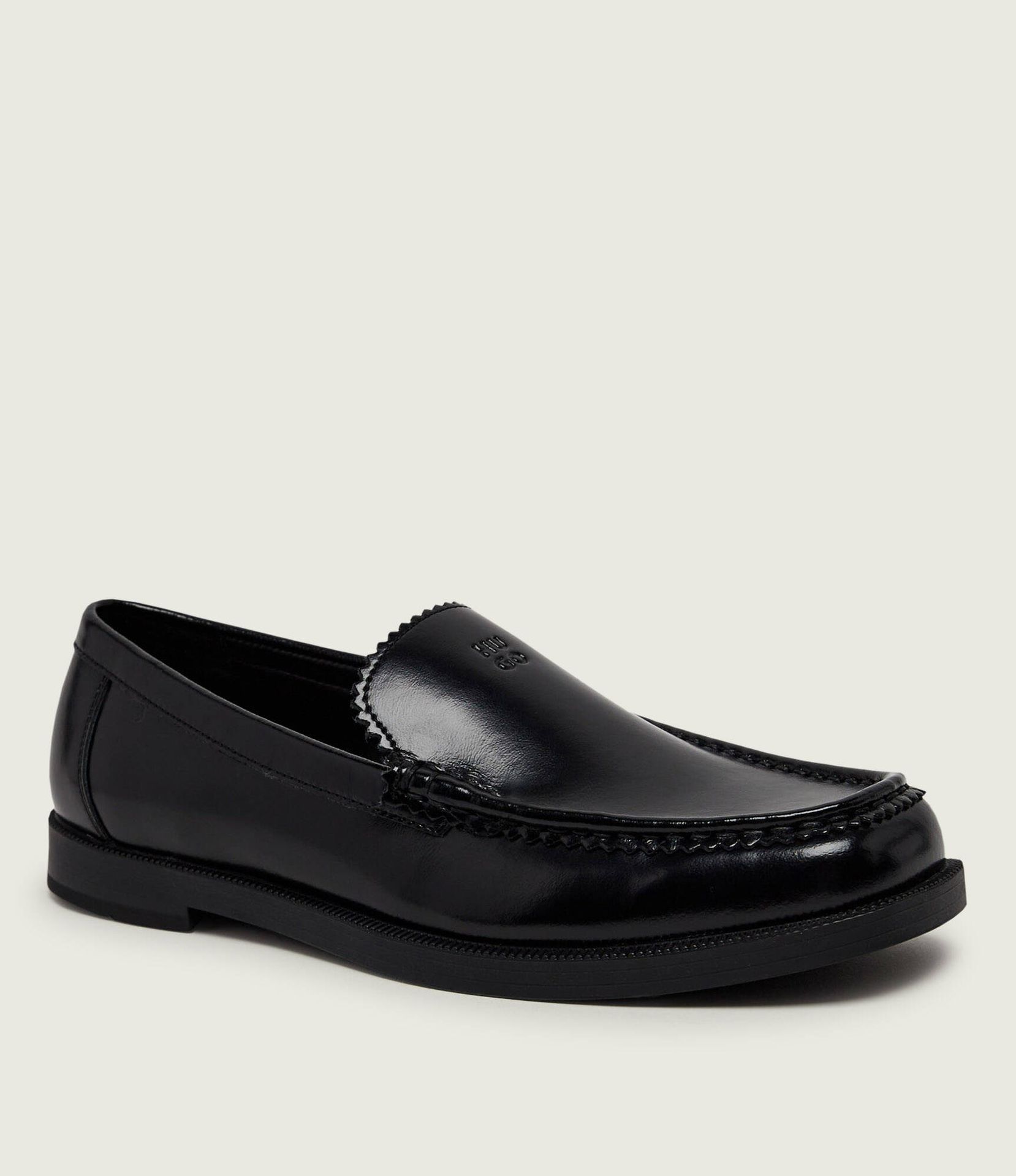 HUGO Skórzane loafersy Liora_Loafer_alt