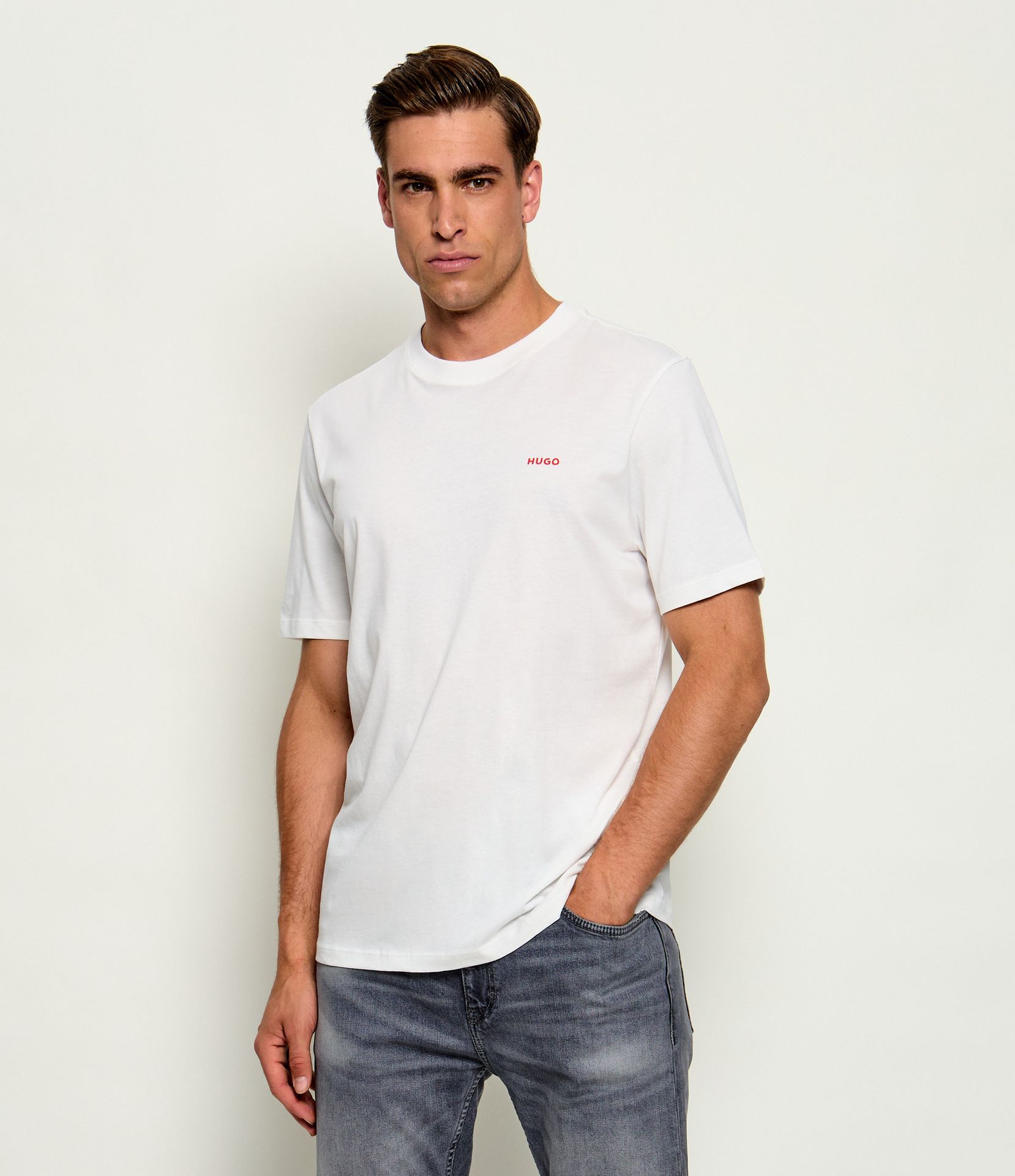 HUGO T-shirt Dero222 Regular Fit