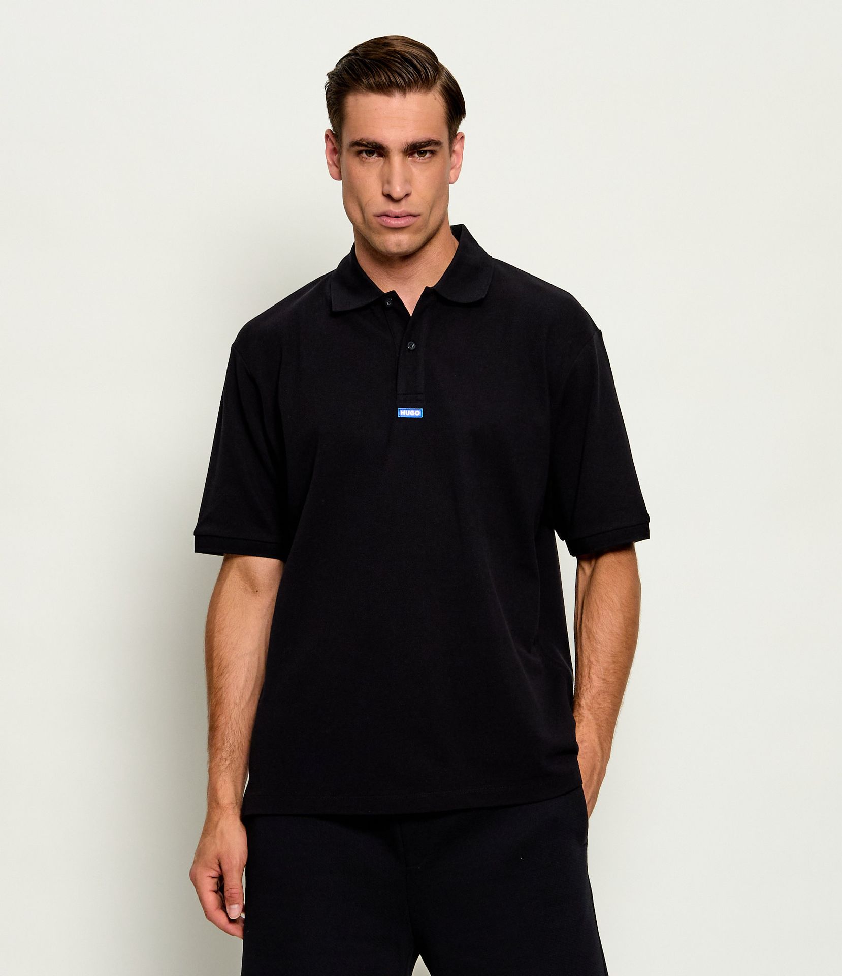Hugo Blue Polo Nolitos Regular Fit pique