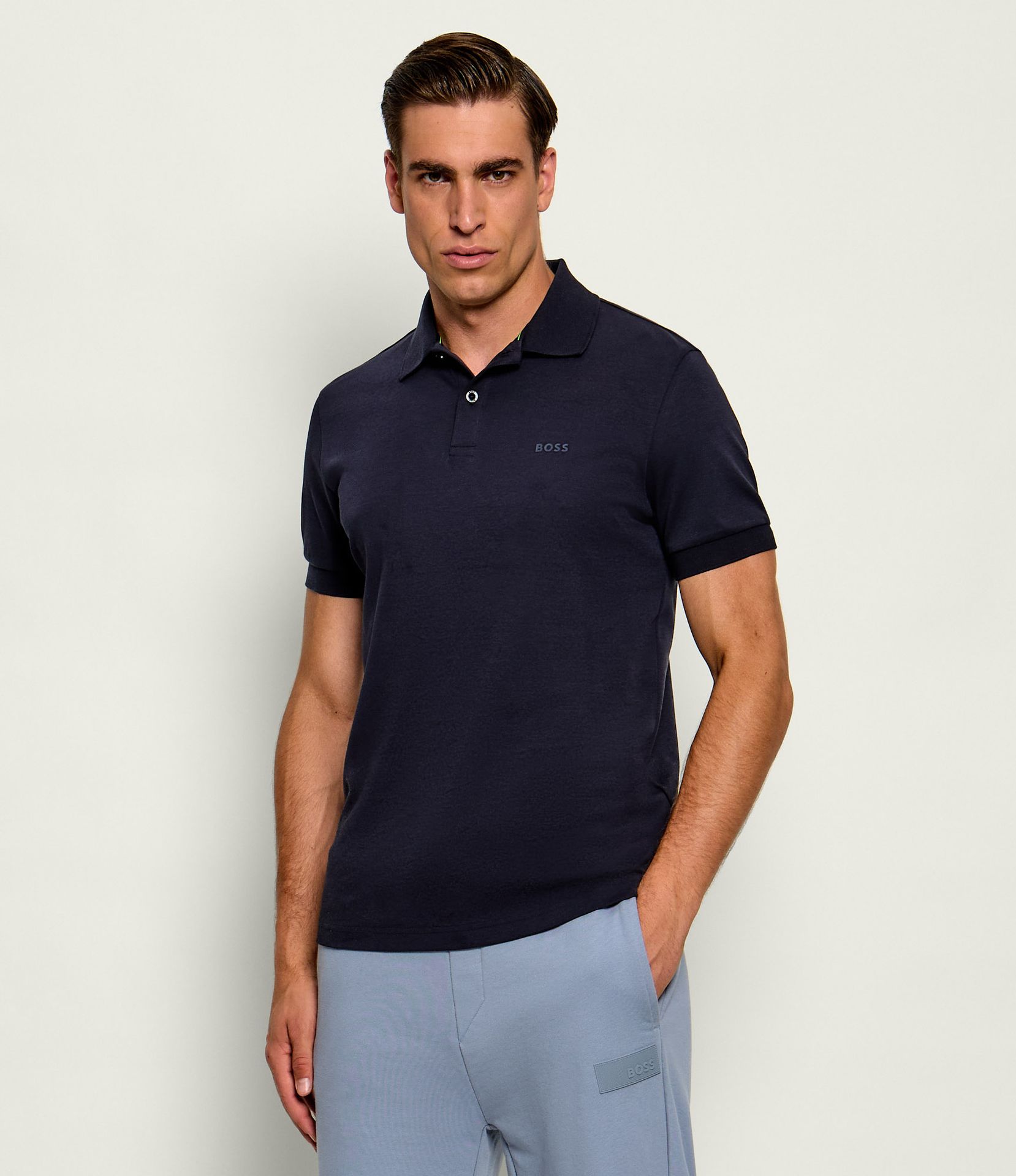 BOSS GREEN Polo Pio 2 Regular Fit