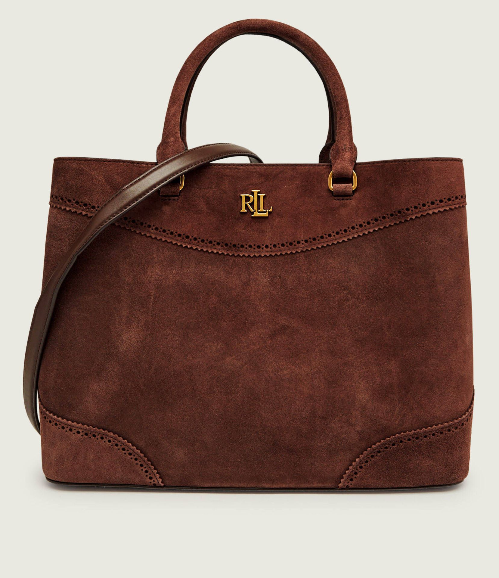 LAUREN RALPH LAUREN Shopperka Marcy zamsz