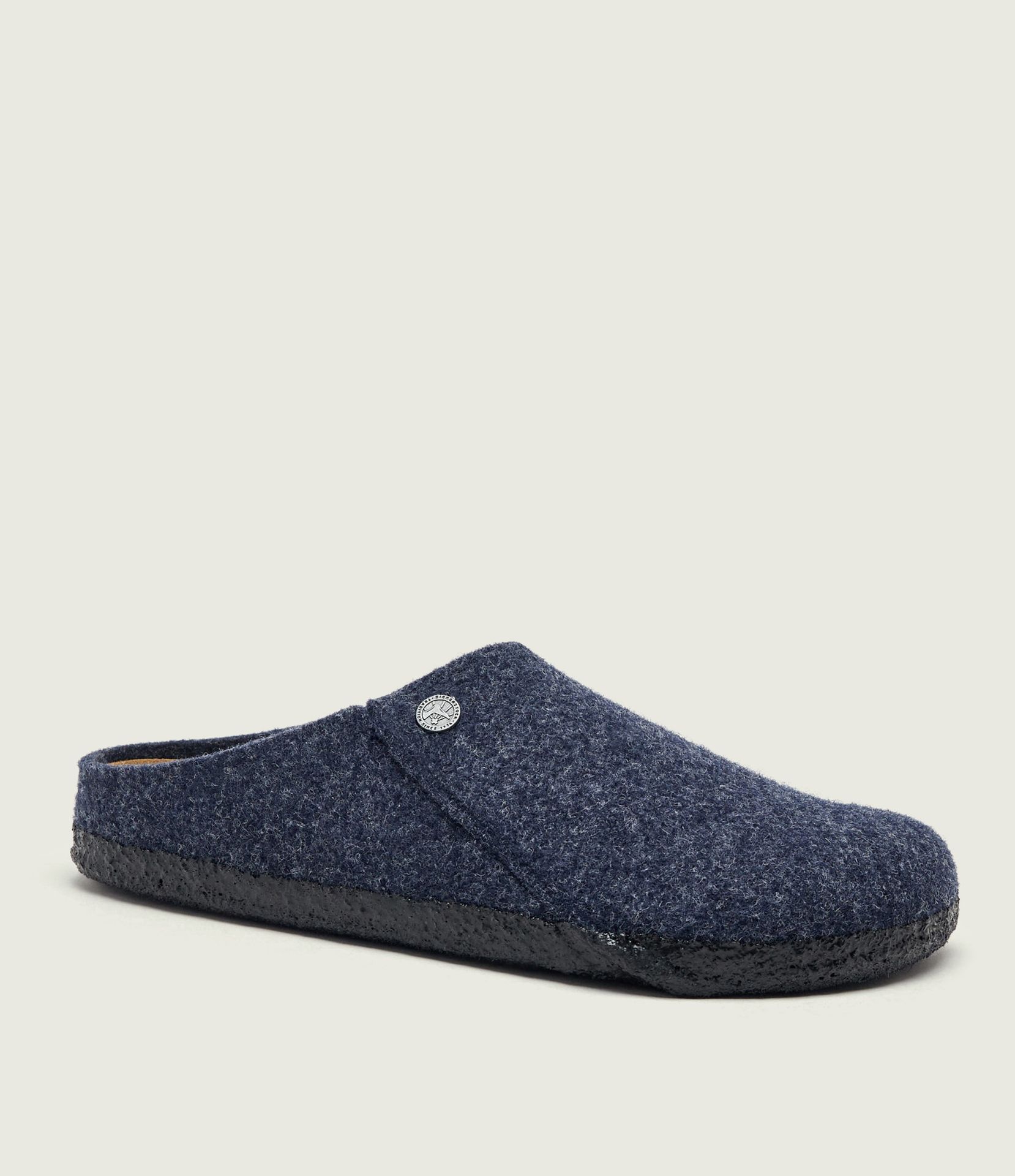 Birkenstock Wełniane mule Zermatt regular fit z dodatkiem skóry