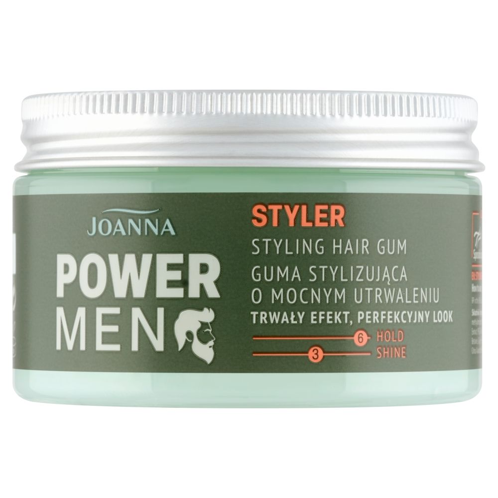 Power Men Styler guma stylizująca o mocnym utrwaleniu 100g