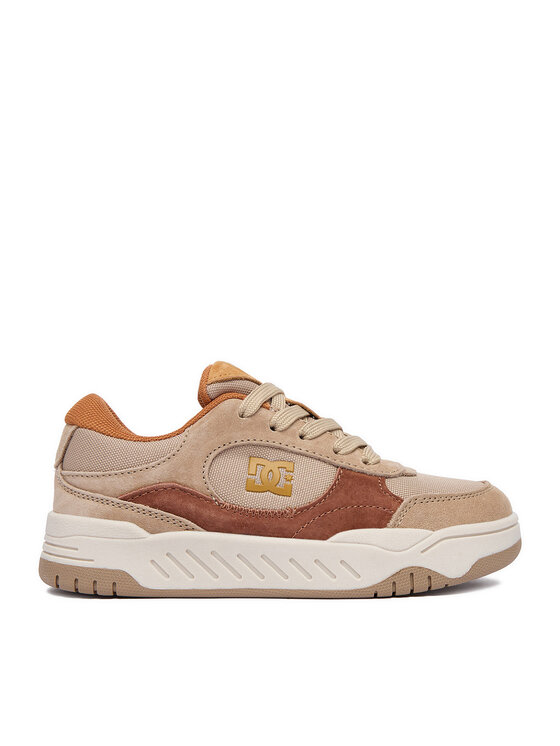 DC Shoes Sneakersy CEOWB-CP40-23383H2 Beżowy ciemny