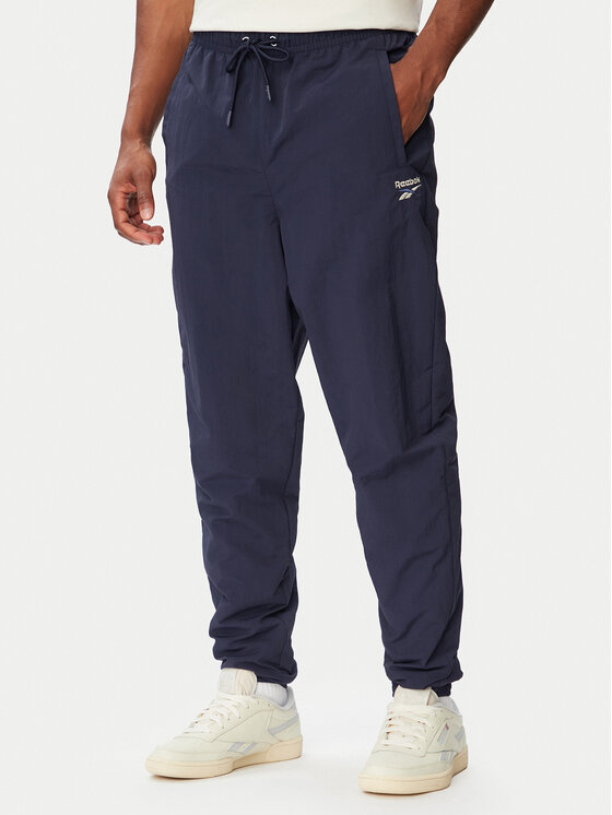Reebok Spodnie dresowe Mieszko RK25722CCM Granatowy Regular Fit