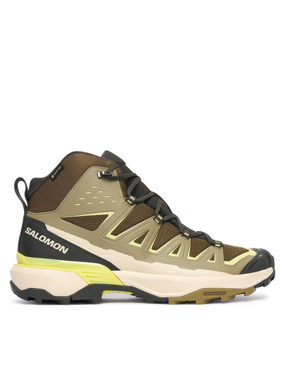Salomon Trekkingi X Ultra 360 Edge Mid Gtx L49098600 Zielony