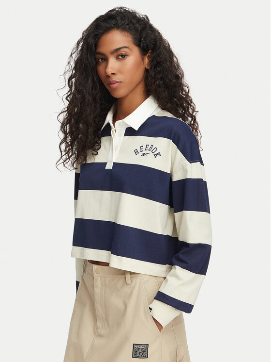 Reebok Polo Sabina RK25695CCW Beżowy jasny Relaxed Fit