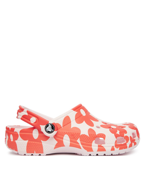 Crocs Klapki Classic Pop Petals Clog 214090 Różowy