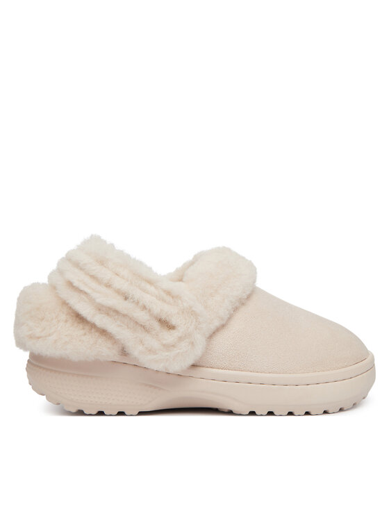 Crocs Klapki Classic Unfurgettable Vegan Suede Clog 212106 Brązowy