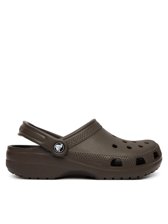 Crocs Klapki Classic 10001 Brązowy ciemny