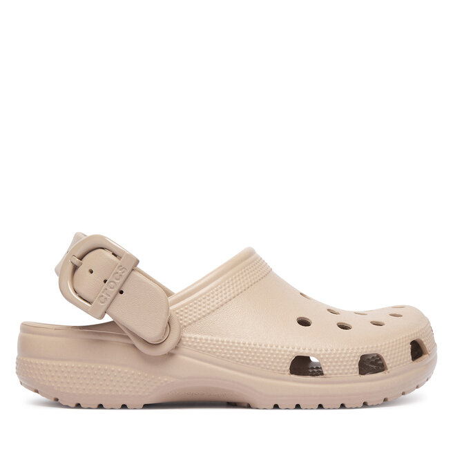 Klapki Crocs Classic Enamel Buckle Clog 213347 Beżowy