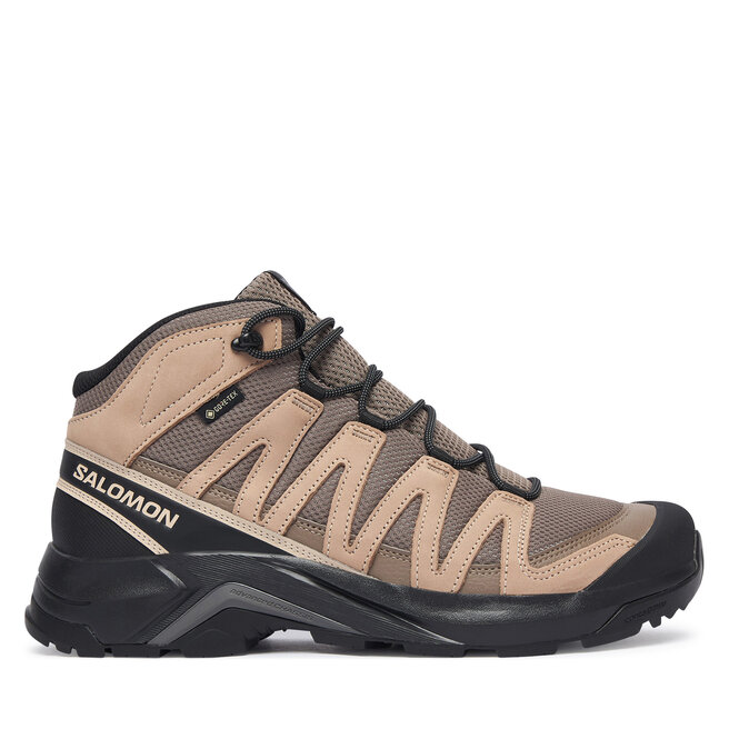 Trekkingi Salomon X-Adventure Recon Mid Gtx L49095500 Brązowy