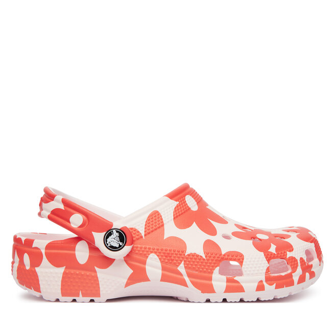 Klapki Crocs Classic Pop Petals Clog 214090 Różowy