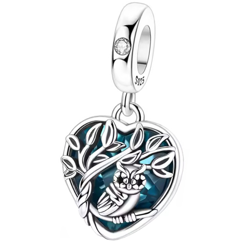 Charms do Pandory - Serce Sowa