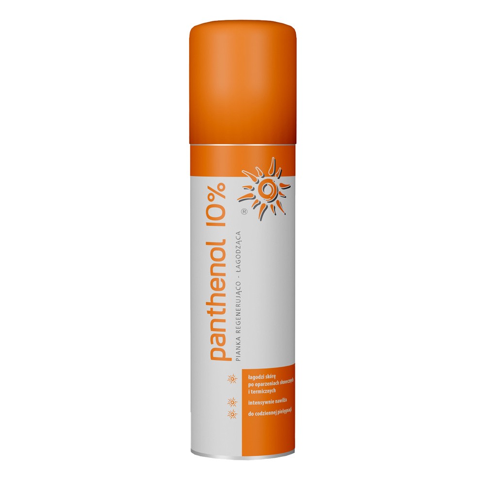 Panthenol 10%, pianka regenerująco-łagodząca, 150 ml