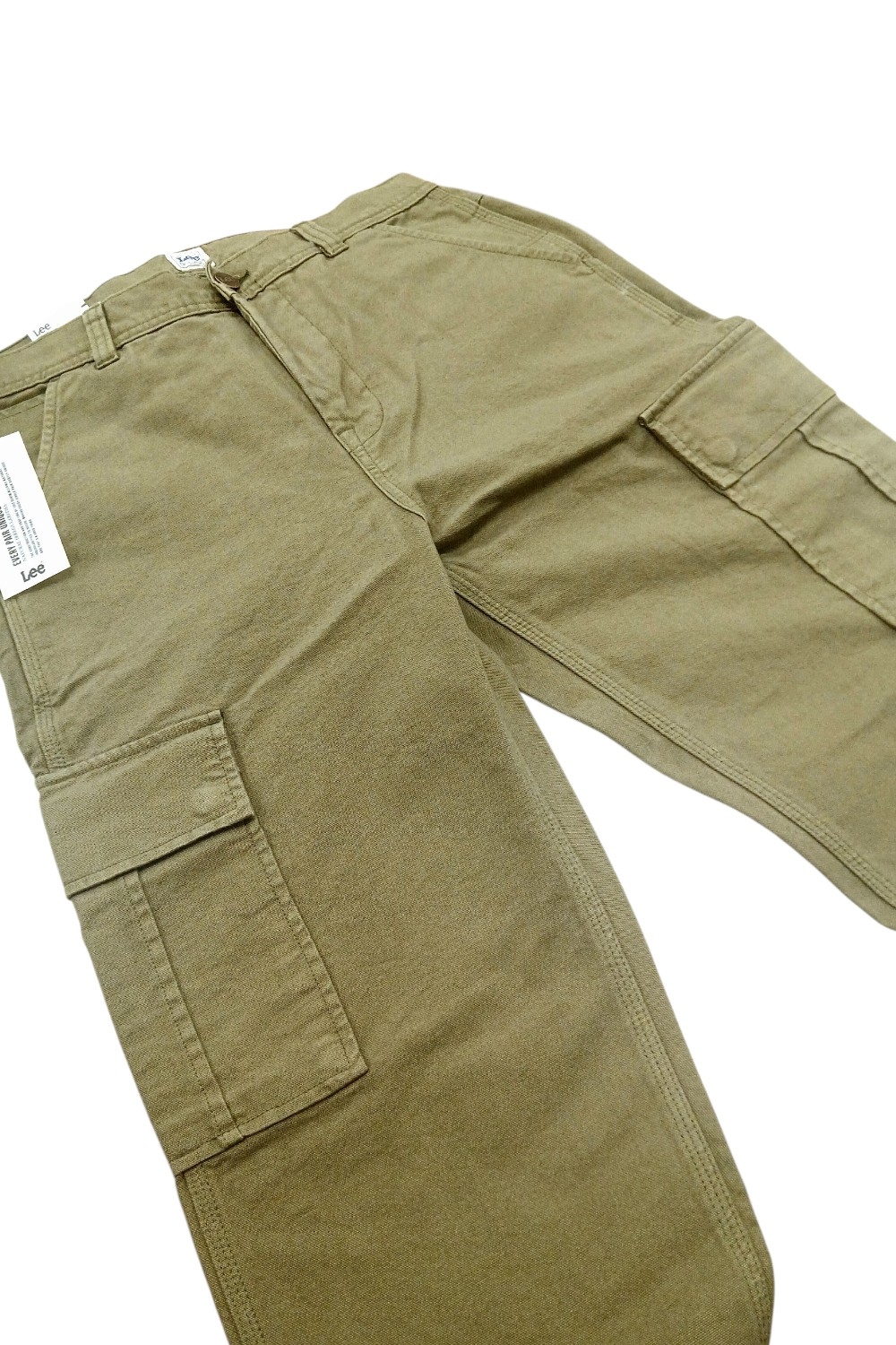 LEE CARGO PANT RELAXED OLIVE GREEN Spodnie Męskie Bojówki