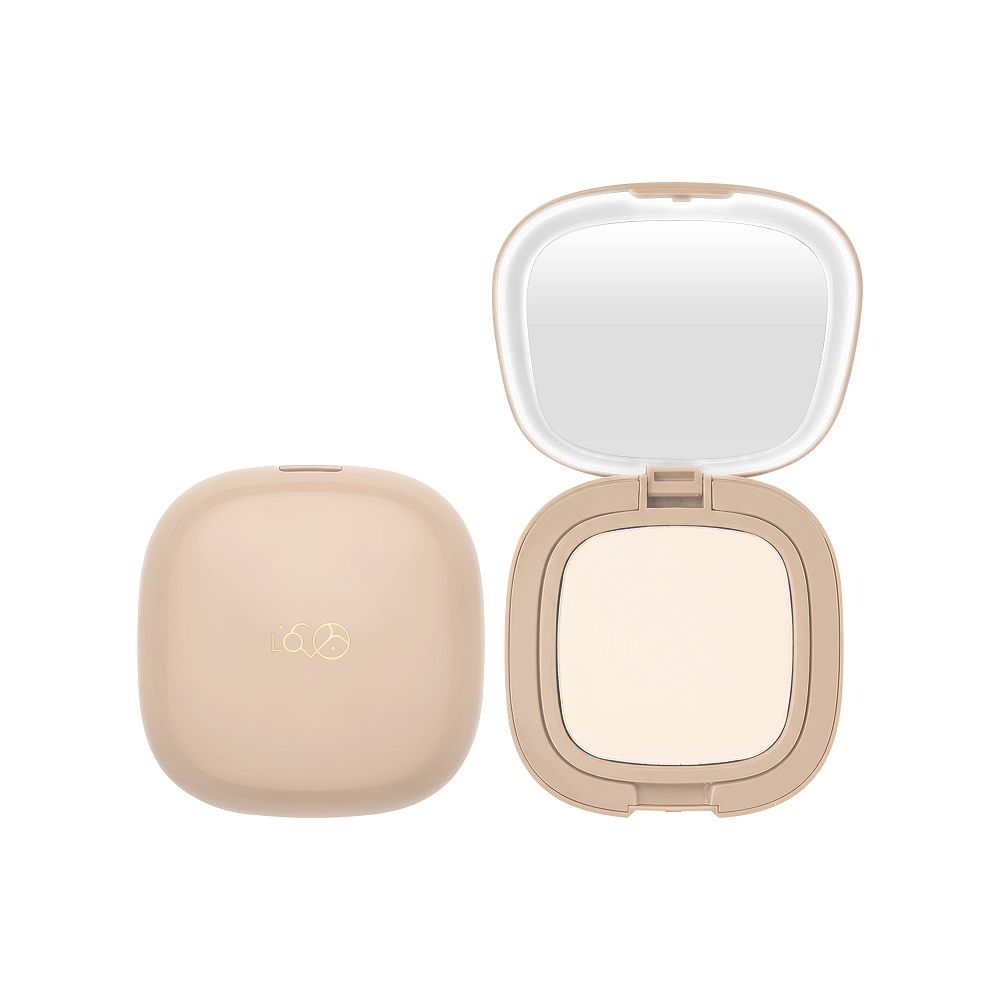 LED Setting Powder transparentny puder prasowany utrwalający z lusterkiem LED 7.5g
