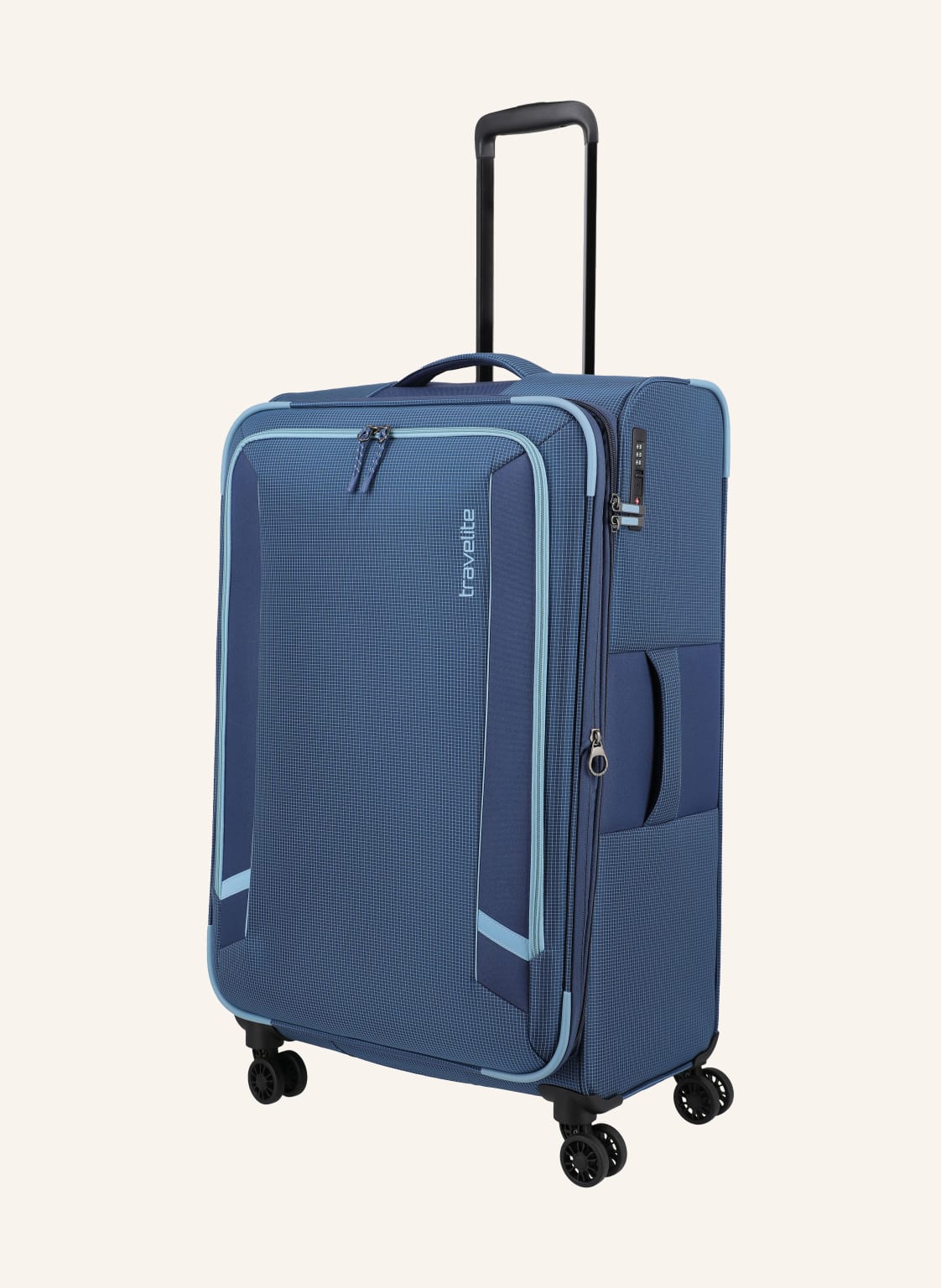 Travelite Walizka Na Kółkach Corsiica Large blau